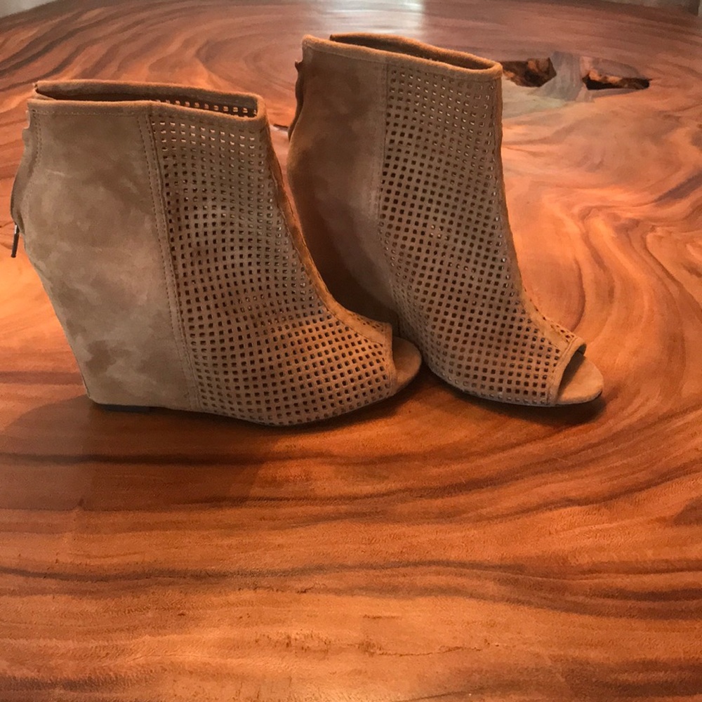 Ash suede booties